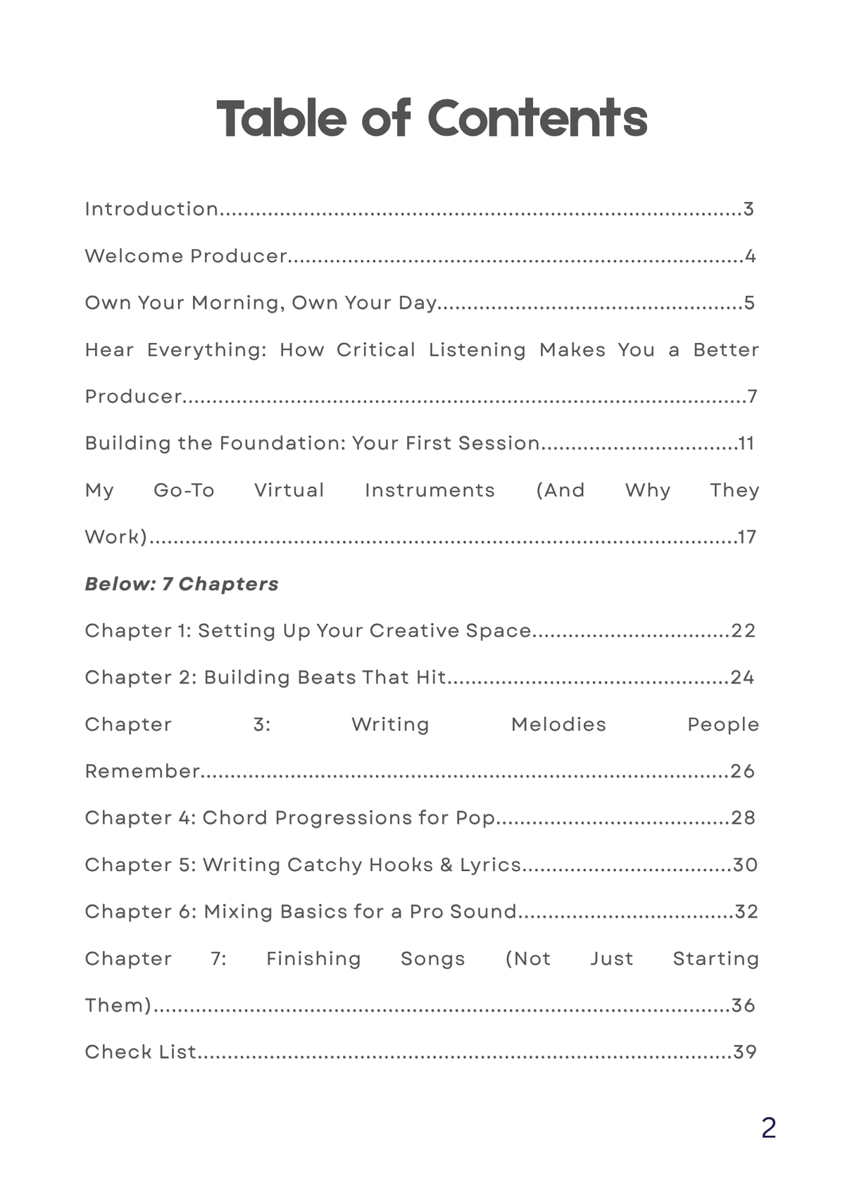 The No-Fluff Producer’s Guide for Beginners & Intermediates