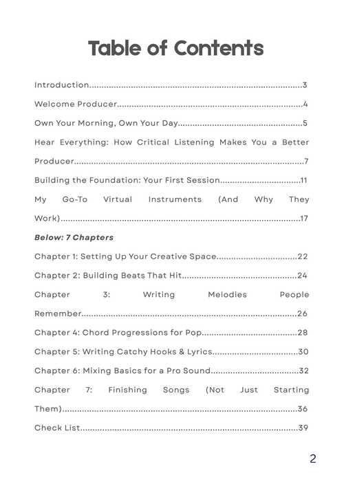 The No-Fluff Producer’s Guide for Beginners & Intermediates