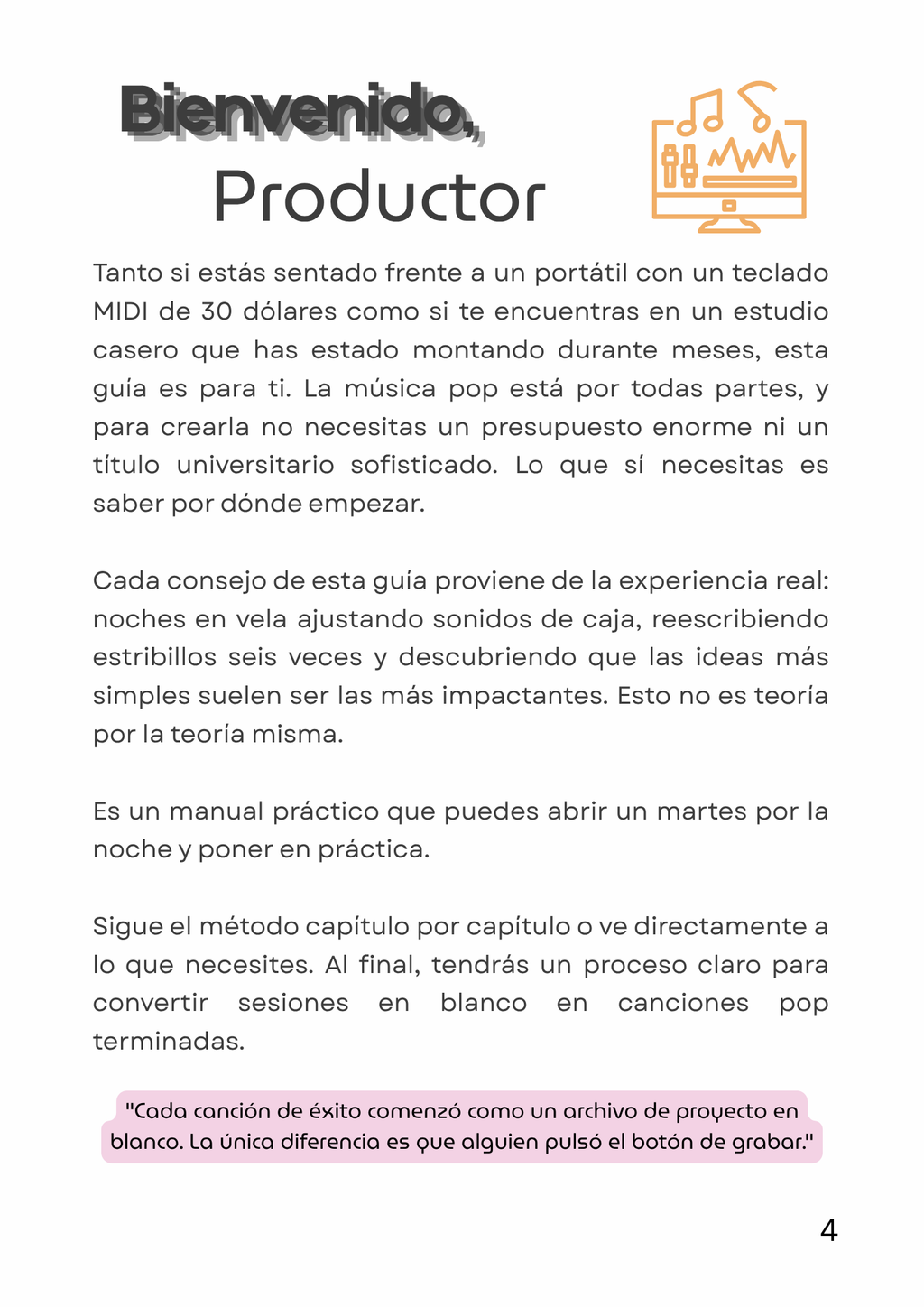 Producción musical al grano: tips reales para mejorar rápido